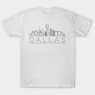 Dallas Minimal Skyline T-Shirt